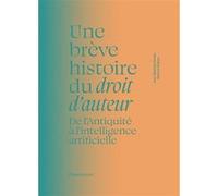 Une brève histoire du droit d'auteur Jean-Baptiste Rendu (Auteur), Richard Robert (Auteur), Jack Lang (Préface), Pierre Sirinelli (Préface)