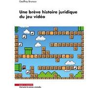 Une brève histoire juridique du jeu vidéo Geoffray Brunaux (Auteur)