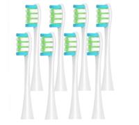 Une Brosse À Dents Électrique Remplace La Tête De Brosse. Compatible Avec Oclean X/X PRO/Z1/F1/One/Air 2(8 Pcs white)