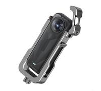 Une cage à lapin en métal pour Insta 360 X5 avec protection d'objectif et accessoires de caméra d'action