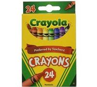 Une caisse en gros de crayons de couleur Crayola 24 unités (la boîte contient 48 boîtes) G