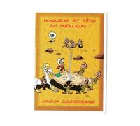 Une Carte d'anniversaire pour Lucky Luke et Les daltons + 1 enveloppe - Enfant ou Adulte - carterie - garçon et Fille