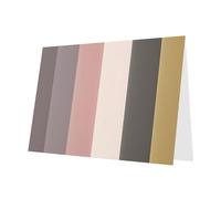 Une carte de vœux de couleur chaude et rustique, carte vierge avec enveloppe, 10 x 15 cm, pour événements, mariages, anniversaires