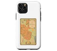 Une Carte illustrée de la Rhodésie (sud et Nord) Coque pour iPhone 11 Pro
