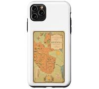 Une Carte illustrée de la Rhodésie (sud et Nord) Coque pour iPhone 11 Pro Max