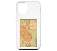 Une Carte illustrée de la Rhodésie (sud et Nord) Coque pour iPhone 12/12 Pro