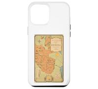 Une Carte illustrée de la Rhodésie (sud et Nord) Coque pour iPhone 12 Pro Max