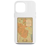 Une Carte illustrée de la Rhodésie (sud et Nord) Coque pour iPhone 13 Pro Max