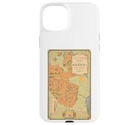 Une Carte illustrée de la Rhodésie (sud et Nord) Coque pour iPhone 15 Plus