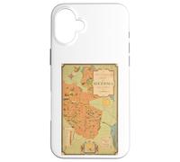 Une Carte illustrée de la Rhodésie (sud et Nord) Coque pour iPhone 16 Plus