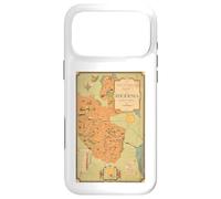 Une Carte illustrée de la Rhodésie (sud et Nord) Coque pour iPhone 17 Pro Max