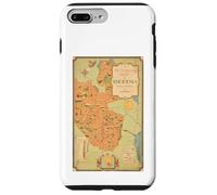 Une Carte illustrée de la Rhodésie (sud et Nord) Coque pour iPhone 7 Plus/8 Plus