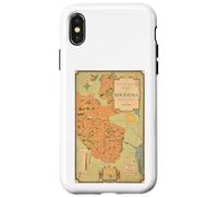 Une Carte illustrée de la Rhodésie (sud et Nord) Coque pour iPhone X/XS