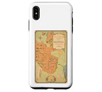 Une Carte illustrée de la Rhodésie (sud et Nord) Coque pour iPhone XS Max