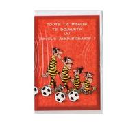 Une Carte Joyeux Anniversaire Les Dalton - pour Lucky Luke + 1 enveloppe - Enfant ou Adulte - carterie Dessin animé - garçon - Fille