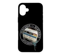 Une Cassette rétro rappelle Que la Vie est Une Mixtape Coque pour iPhone 16 Plus