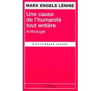 Une cause de l'humanité toute entière