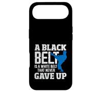 Une Ceinture Noire est Une Ceinture Blanche Qui n'a jamais abandonné la Citation de karaté Coque pour iPhone Air