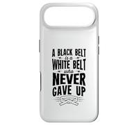 Une Ceinture Noire est Une Ceinture Blanche Qui n'a jamais abandonné Le karaté Coque pour iPhone Air