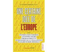 Collectif – Une certaine idée de l'Europe – Flammarion