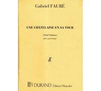 Une Châtelaine En Sa Tour (Paul Verlaine) / Conducteur