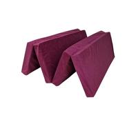 Une chauffeusse pliable 180 x 120 x 8 cm - 1224 Violet