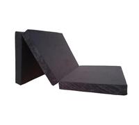 Une chauffeusse pliable 198 x 80 x 10 cm - 0001 Noir