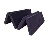 Une chauffeusse pliable 200 x 160 x 8 cm - 0001 Noir