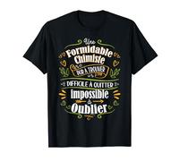 Une Chimiste Formidable Femme Idee Cadeau Chimiste Femme T-Shirt