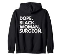 Une chirurgienne Noire Dope a habilité Un médecin Afro-américain Sweat à Capuche