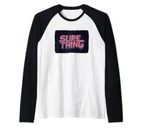 Une chose sûre pour une déclaration confiante Manche Raglan