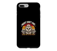 Une Chouette de Nuit Pendant Que Le Monde dort, infirmière Coque pour iPhone 7 Plus/8 Plus