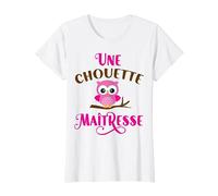 Une chouette maîtresse cadeau maitresse d'école original T-Shirt