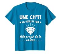 Une Ch'ti Ne Vieillit Pas Humour Ch'Ti Nordiste T-Shirt