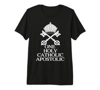 Une clé papale apostolique Sainte catholique T-Shirt Haut de Gamme