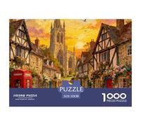 Une Collection de Contes de fées ruraux Anglais (3) 1000 Pièces Puzzles Créatif Jeu Cadeau Unique Puzzles Jouets De Difficiles pour La Famille 52x38cm/1000pcs