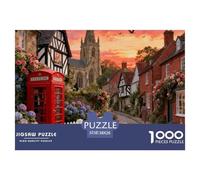 Une Collection de Contes de fées ruraux Anglais (4) 1000 Pièces Puzzles Créatif Jeu Cadeau Unique Puzzle Jouets De Jeu pour La Famille 38x26cm/1000pcs