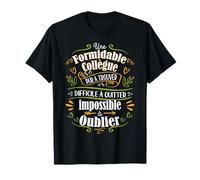 Une Collègue Formidable Idee Cadeau Femme Original Collegue T-Shirt