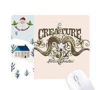une créature combinaison modèle animal cadeau de noël maison tapis de souris