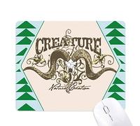 une créature combinaison modèle animal tapis de souris green pine tree tapis en caoutchouc