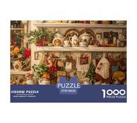 Une Cuisine Confortable 1000 Pièces Puzzle Le Cadeau Parfait pour La Famille Et Les Amis Puzzle À Faire Soi-même pour Décoration D'intérieur,Cadeaux pour Adultes Et Enfants 38x26cm/1000pcs