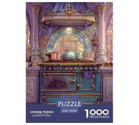 Une Cuisine Confortable 1000 Pièces Puzzle Le Cadeau Parfait pour La Famille Et Les Amis Puzzle À Faire Soi-même pour Décoration D'intérieur,Cadeaux Adultes Et Enfants À Partir70x50cm/1000pcs