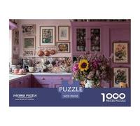 Une Cuisine Confortable 1000 Pièces Puzzle Le Cadeau Parfait pour La Famille Et Les Amis Puzzle À Faire Soi-même pour Décoration D'intérieur,Cadeaux pour Adultes Et Enfants 70x50cm/1000pcs