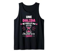 Une dalida ne vieillit Pas Humour prénom dalida Débardeur
