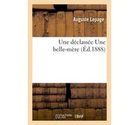 Une déclassée Une belle-mère - Auguste Lepage - Hachette Bnf - broché - Livre