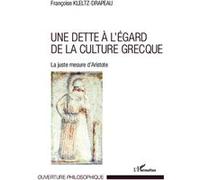 Une dette à l'égard de la culture grecque Françoise Kletz Drapeau (Auteur)