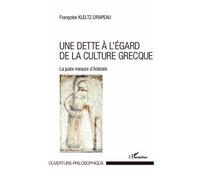Françoise Kletz Drapeau – Une dette à l'égard de la culture grecque – Broché