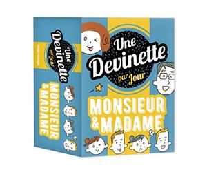 Une devinette par jour Monsieur et Madame 2023