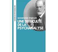 Une difficulté de la psychanalyse - Sigmund Freud - Cahiers De Psychanalyse Afppi Association Francaise De Ps - broché - Etude