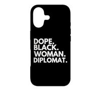 Une Diplomate Noire douée a habilité Le Mois de l'histoire des Noirs Coque pour iPhone 17